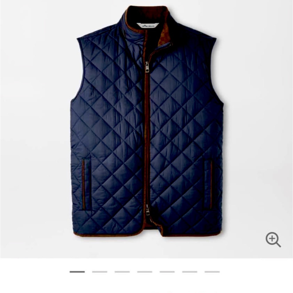 Men’s Peter Millar vest.